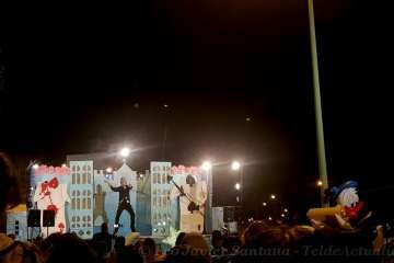 Drag Arush, reinona de las fiestas de Ayatima de Marzagán (Foto Francisco J. Santana)